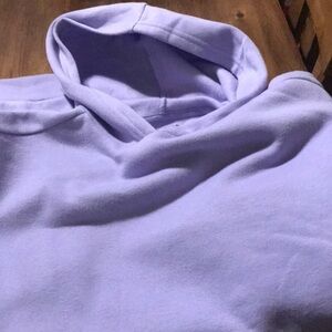 Tex gear girls fleece sweat shirt with hoodie size 14-16 ( new ) lavender color